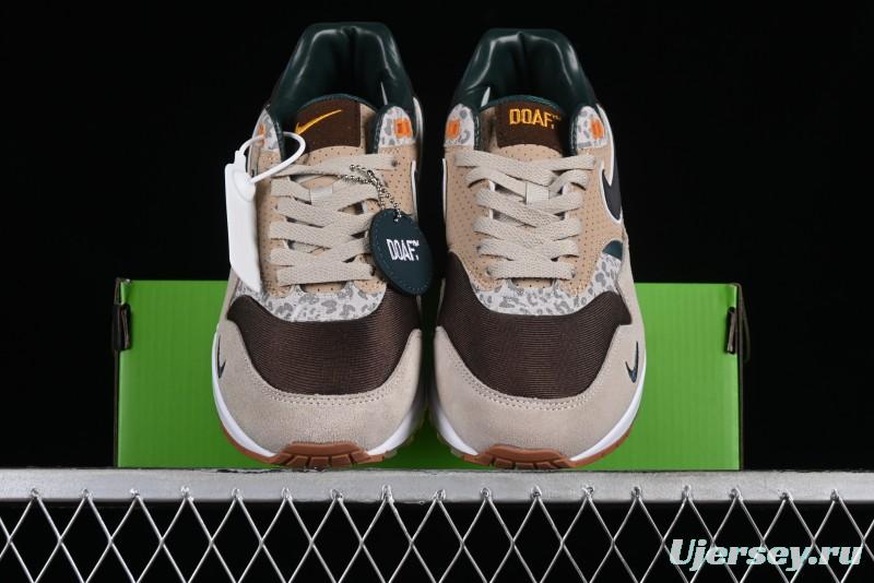 Nike Air Max 1 Retro Running Shoes with Half-Sole Air Cushion - HQ2640-200