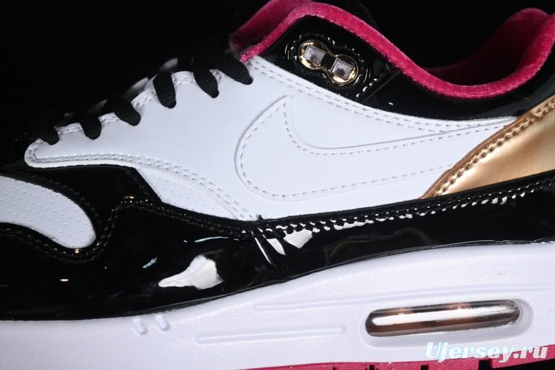 Nike Air Max 1 Retro Running Shoes with Half-Sole Air Cushion - HJ3966-110