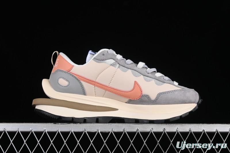 Nike Sacai VaporWaffle 3.0 Deconstructed Sneakers with Overlapping Swoosh and Dual Tongue - DD1875-107