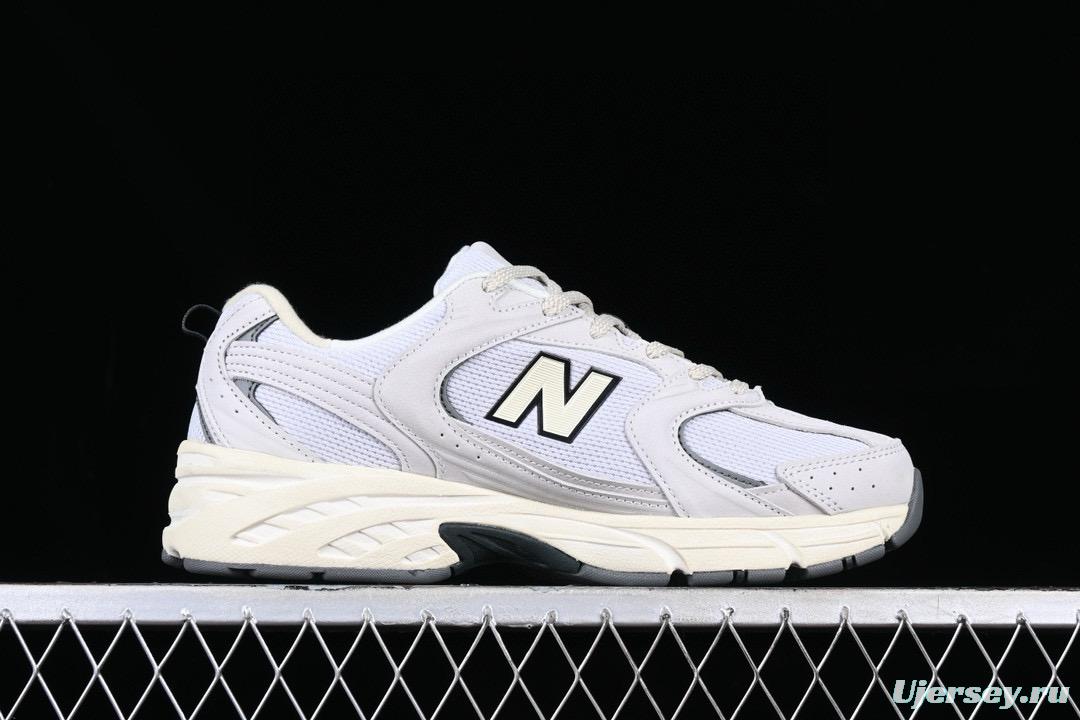 New Balance 530 Series Leather Distressed Retro Casual Running Shoes - MR530DG
