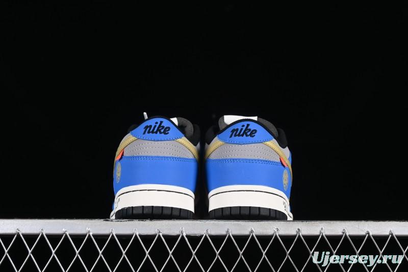 Nike SB Dunk Low Power Rangers Triceratops Colorway Low-Top Casual Skateboarding Shoes - ZZ1998-007