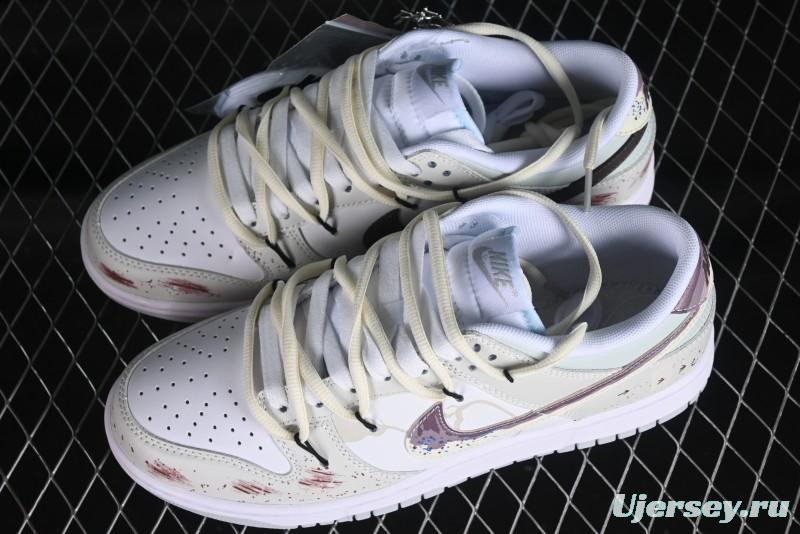 Nike Dunk Low SB 'Neutral' Urban Ruins Skate Shoes with Strap - DV0831-101