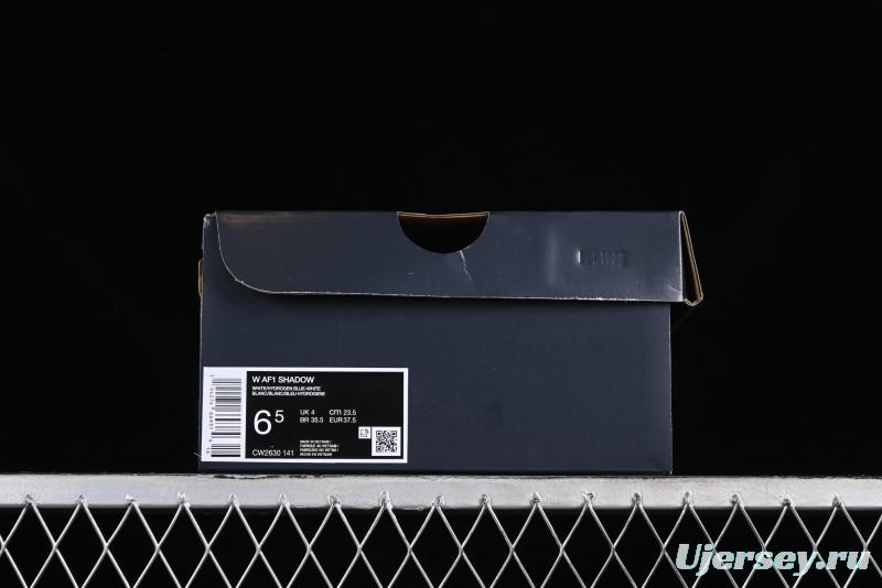 Nike Air Force 1 Shadow Lightweight Elevated Low-Top Versatile Sneakers - CW2630-141
