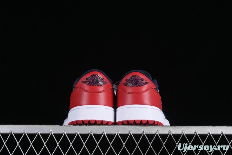 Nike Air Jordan 1 Low Golf Shoes Black Toe - DD9315-113