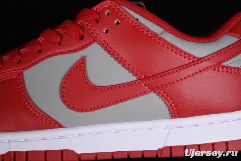 Nike SB Dunk Low Grey Red Colorway Low-Top Casual Skateboarding Shoes - CW1590-0002