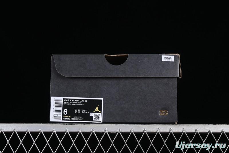 Nike Air Jordan 1 Low Custom Culture Casual Sneakers - FQ9112-100