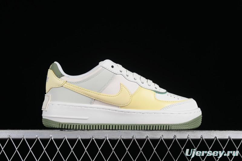 Nike Air Force 1 Shadow Low-Top Sneakers with Lightweight EVA Midsole and Anti-Slip RB Rubber Outsole - FN6335-101
