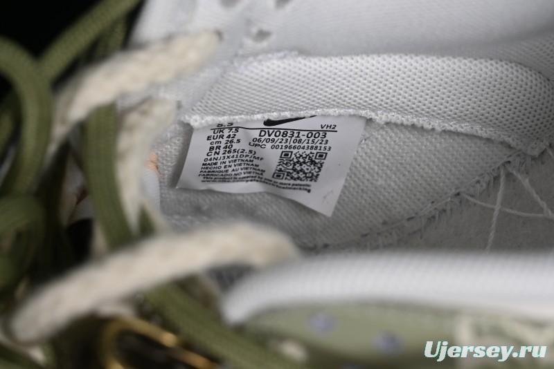 Nike Dunk Low SB Casual Sneakers with Deconstructed Laces and Dragon Well Tea-Inspired Design - DV0831-003