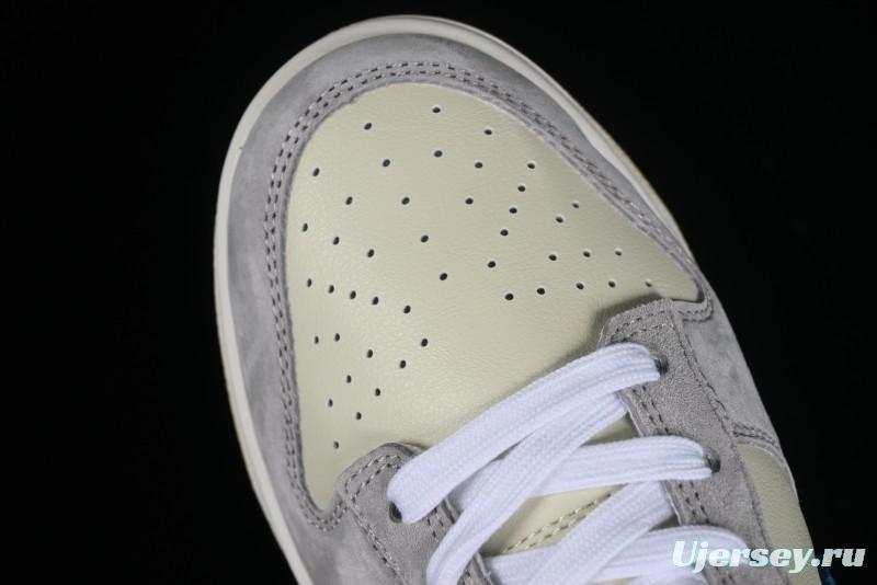 Nike SB Dunk Low UN Collaboration - Blue Dragon Scale Anniversary High-End Custom Low-Top Casual Skate Shoes - FC2025-302