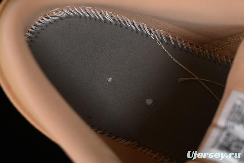 Nike Air Jordan 1 Low AJ1 Lifestyle Basketball Shoes in Warm Yellow with Gum Sole - FZ3972-294