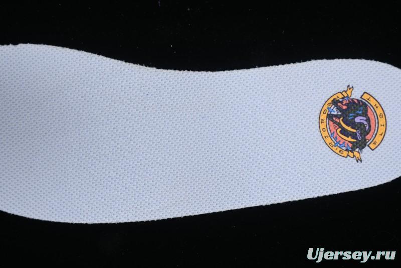 Nike Air Jordan 1 Low Flight Vintage Retro Sneakers in White and Blue - FV8439-104