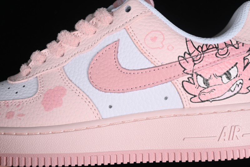 Nike Air Force 1 '07 Low Steam Puppet CNY Year of the Dragon Limited Edition Long Long Stack Socks Cute Style Low-Top Casual Sneakers - CT3839-107
