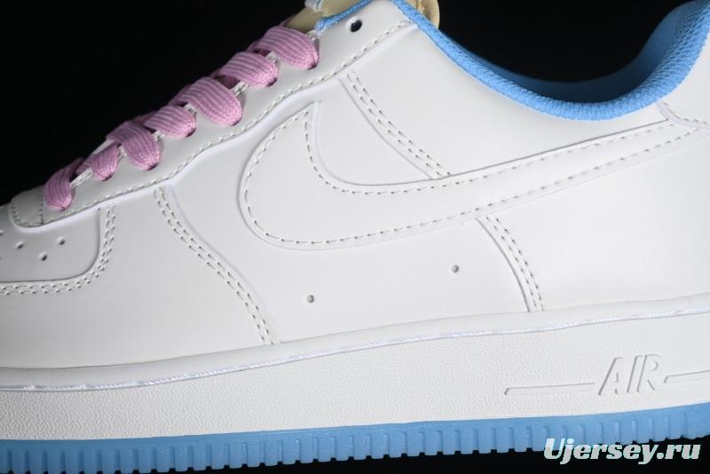 Nike Air Force 1 '07 Low Color-Changing Thermal-Activated White Blue Pink Casual Sneakers - LC5688-001