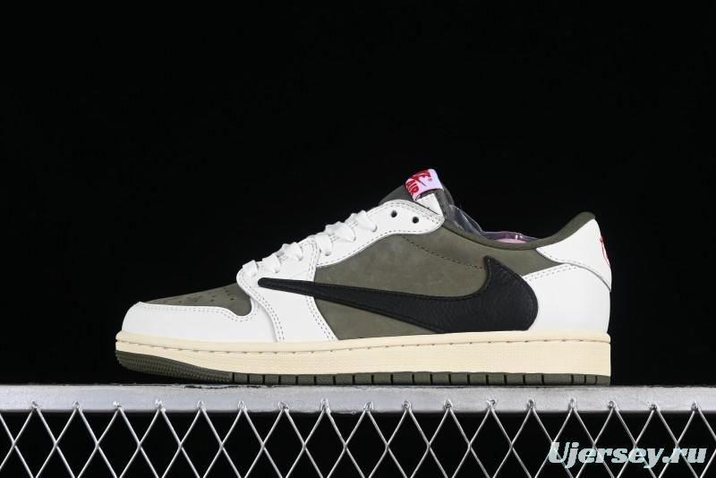 Nike Travis Scott x Air Jordan 1 Low OG Retro Sneakers DM7866-200