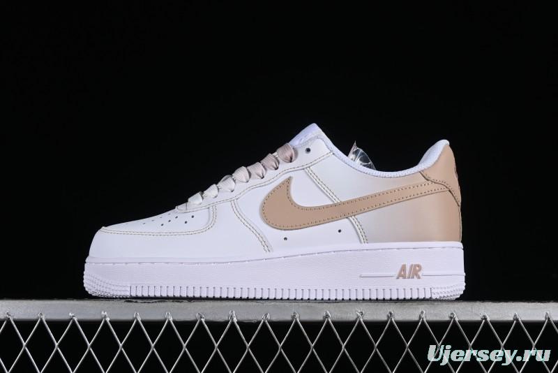 Nike Air Force 1 '07 Low Custom Official Hot-Sale Anime Theme Gradient Yellow Swoosh Casual Sneakers - FN0366-104