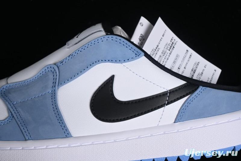 Nike Air Jordan 1 Mule Golf Shoes with University Blue Colorway - FJ1214-400