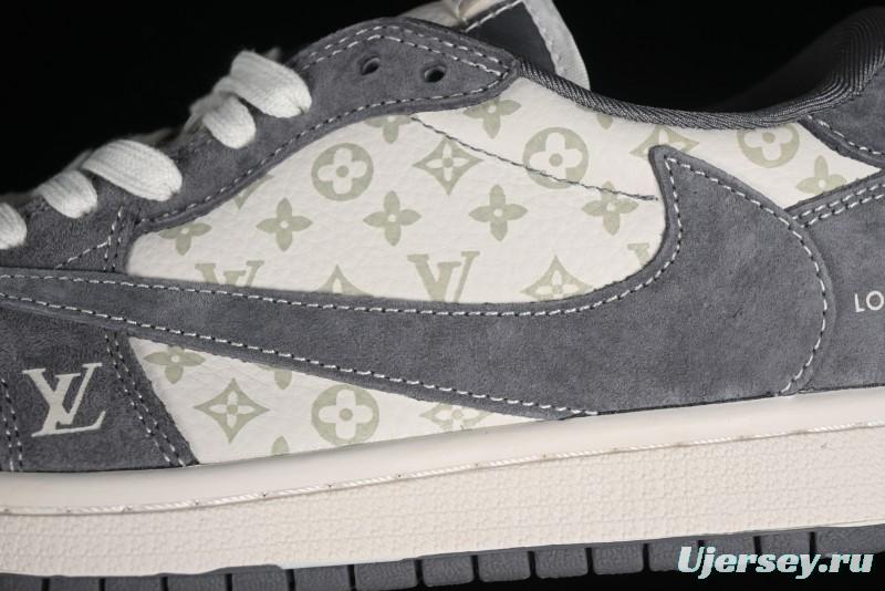 Nike Air Jordan 1 Low OG SP Travis Scott x Fragment Design Collaboration Sneakers - SJ2068-001