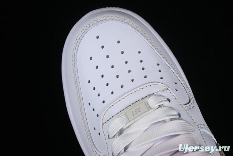 Nike Air Force 1 '07 Low Custom Official Hot-Sale Anime Theme Gradient Yellow Swoosh Casual Sneakers - FN0366-104