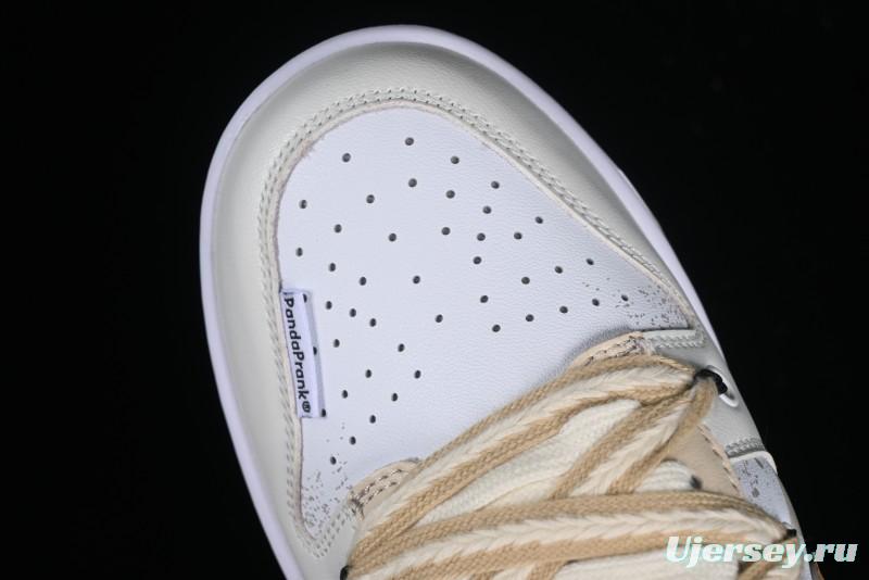 Nike Dunk Low Panda Prank Universe Exploration - Star Exploration Mocha SB Strap Low-top Casual Skate Shoes - DV0833-100