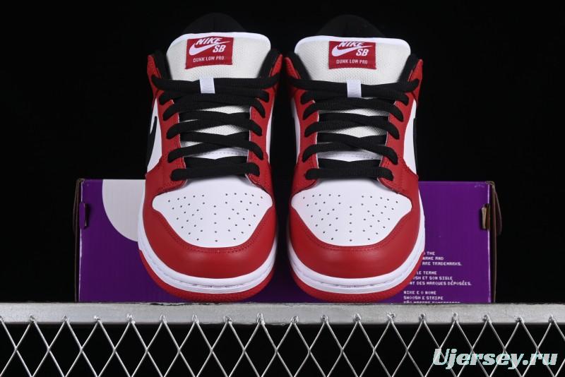Nike SB Dunk Low Pro Retro Chicago Skateboarding Shoes - BQ6817-600