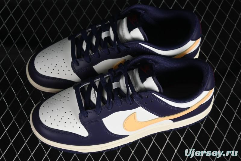 Nike Dunk Low Retro Navy Blue SB Low-Top Casual Skate Shoes - FV8106-181