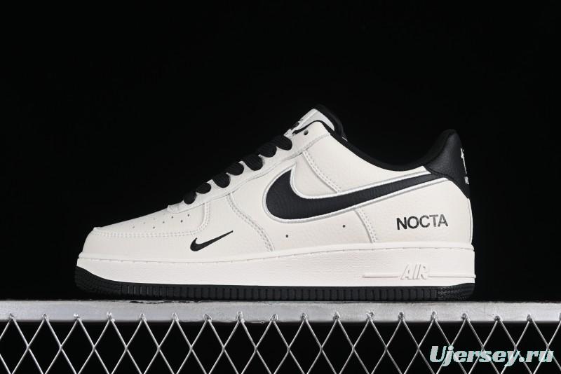 Nike Nocta x Nike Air Force 1 '07 Low Casual Sneakers with 3M Reflective Details and Full-Length Air Cushion - NO0224-023