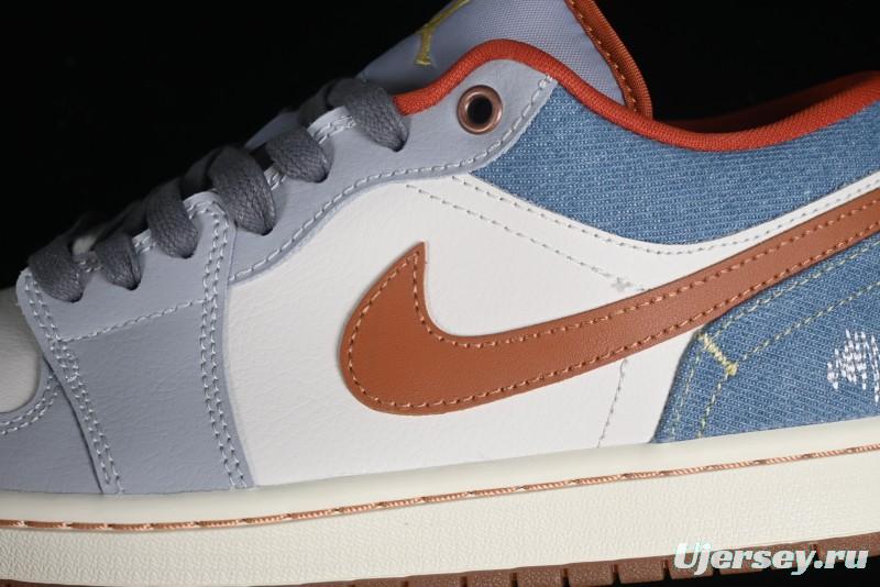 Nike Air Jordan 1 Low Multi-Color Casual Sneakers - FZ5045-091