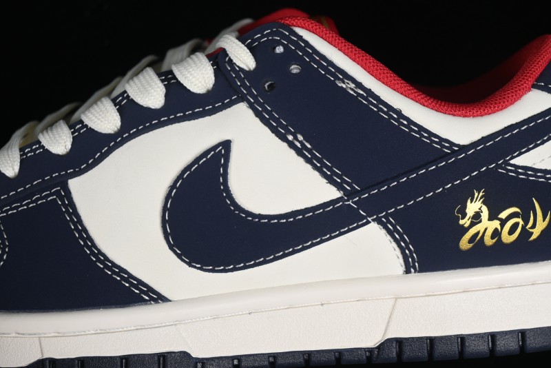 Nike SB Dunk Low Chinese New Year Limited - Black Dragon God Anniversary High-End Custom Low-Top Casual Skate Shoes - XP3802-953