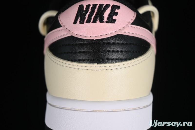 Nike Dunk Low SB Casual Skate Shoes with Smoked Rose Design - FD1232-001