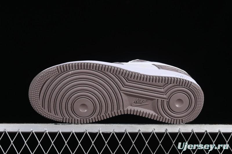 Nike Air Force 1 '07 Low Custom Casual Sneakers with Full-Length Air Cushion - CW2288-111