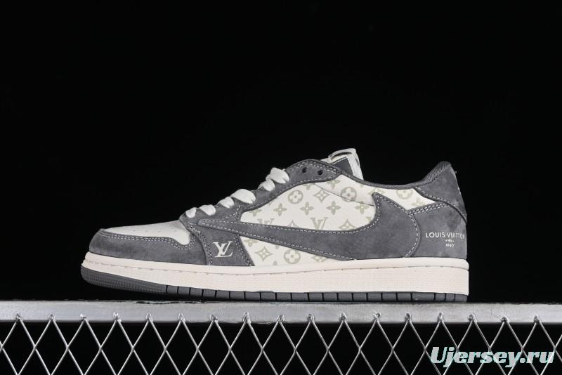 Nike Air Jordan 1 Low OG SP Travis Scott x Fragment Design Collaboration Sneakers - SJ2068-001