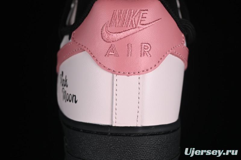 Nike Air Force 1 '07 Low Custom Anime Theme Black Sugar Heart Casual Sneakers with Lace-Up - ZH0316-012