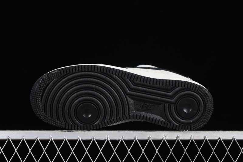 Nike Air Force 1 '07 Low BAPE Collaboration - White Black Camo Casual Sneakers - BA8806-845