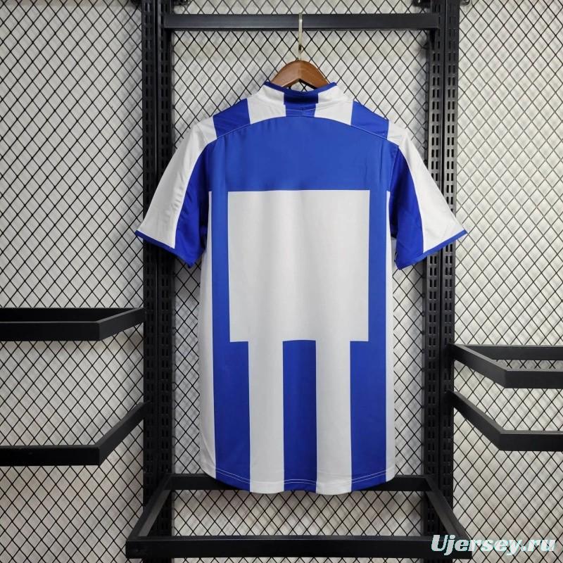 Retro 03/04 Retro Deportivo La Coruna Home Jersey