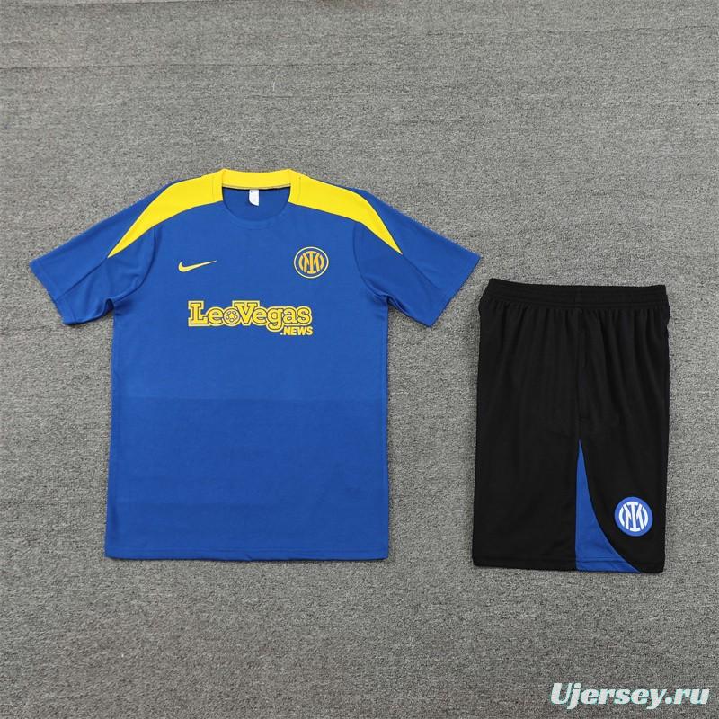 24/25 Inter Milan Short Sleeve Jersey+Shorts