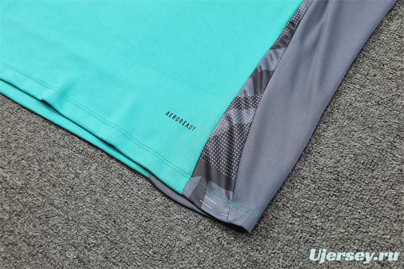 24/25 Ajax Green Half Zipper Jacket+Long Pants