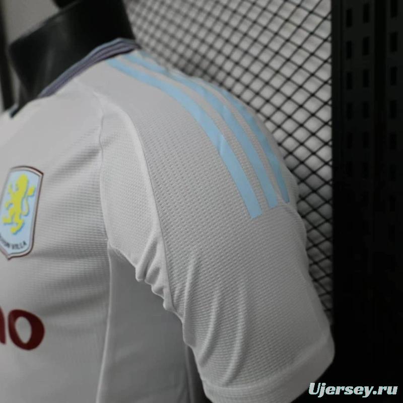 24/25 Player Version Aston Villa Away Jersey