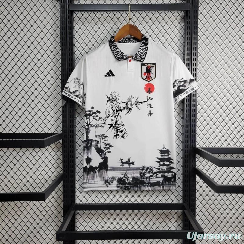 2024 Japan Minato Namikaze White SpecialJersey