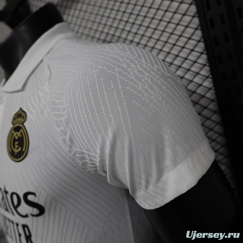 Player Version 24/25 Real Madrid Dragon White Special Jersey