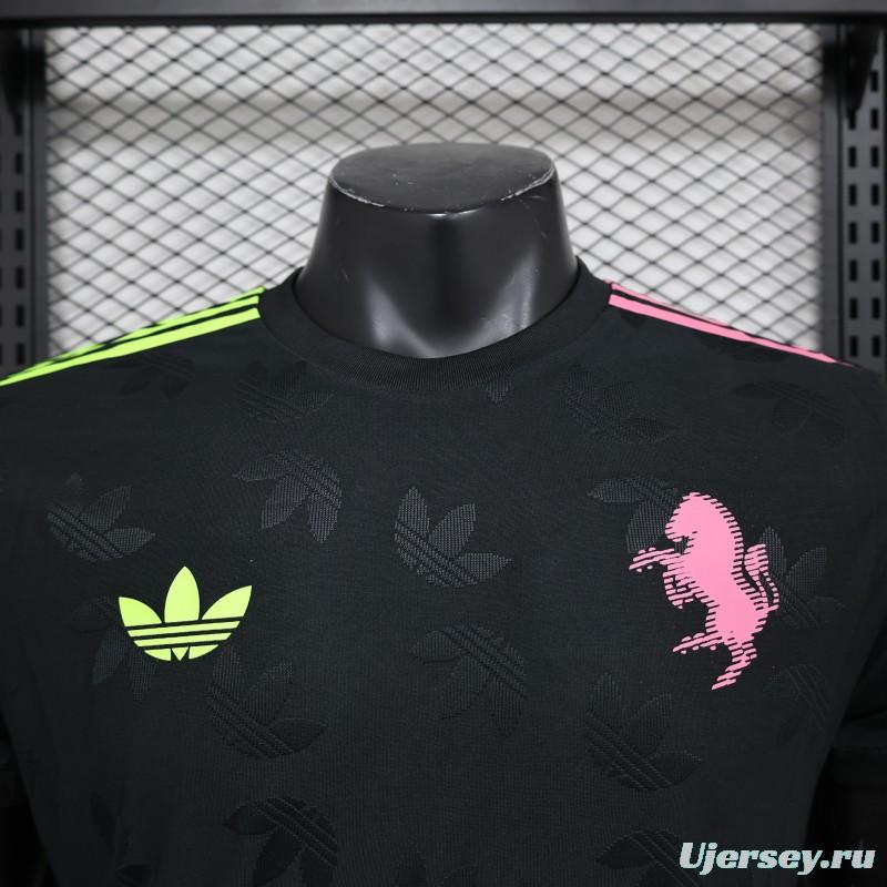 Player Version 24/25 Juventus x Adidas Original Black Jersey