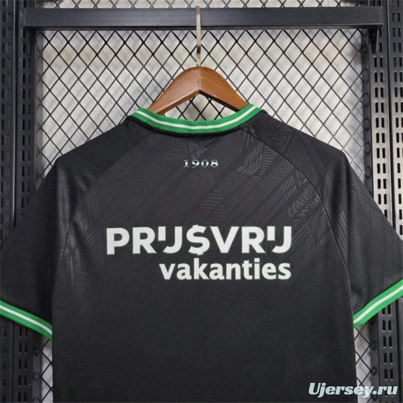 24/25 Feyenoord Rotterdam Away Black Jersey