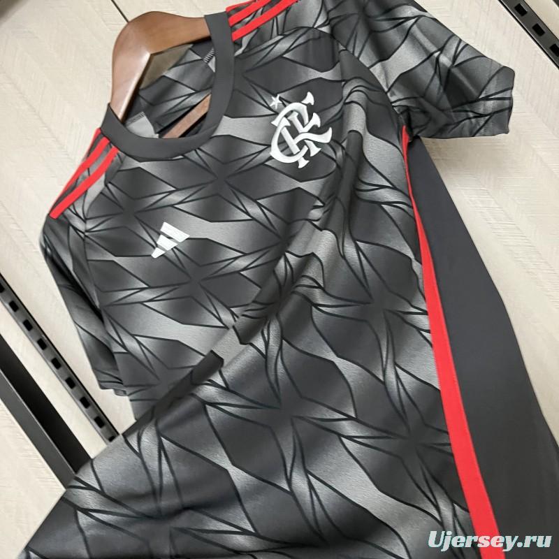 24/25 Womens Flamengo Third Black Jersey  NO Sponsor