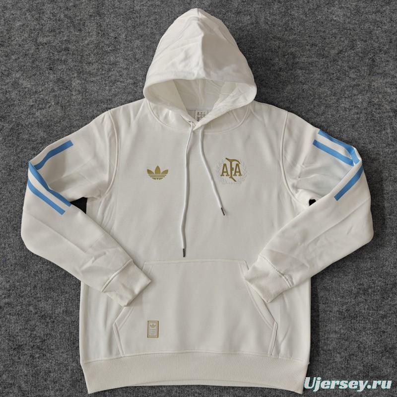 2024 Argentina 50th Anniversary Black/Navy/White/Grey/Beige 5 Color Hoodie