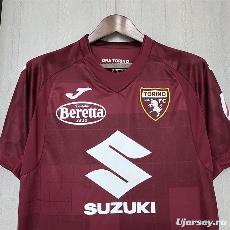 24/25 Torino Home Jersey