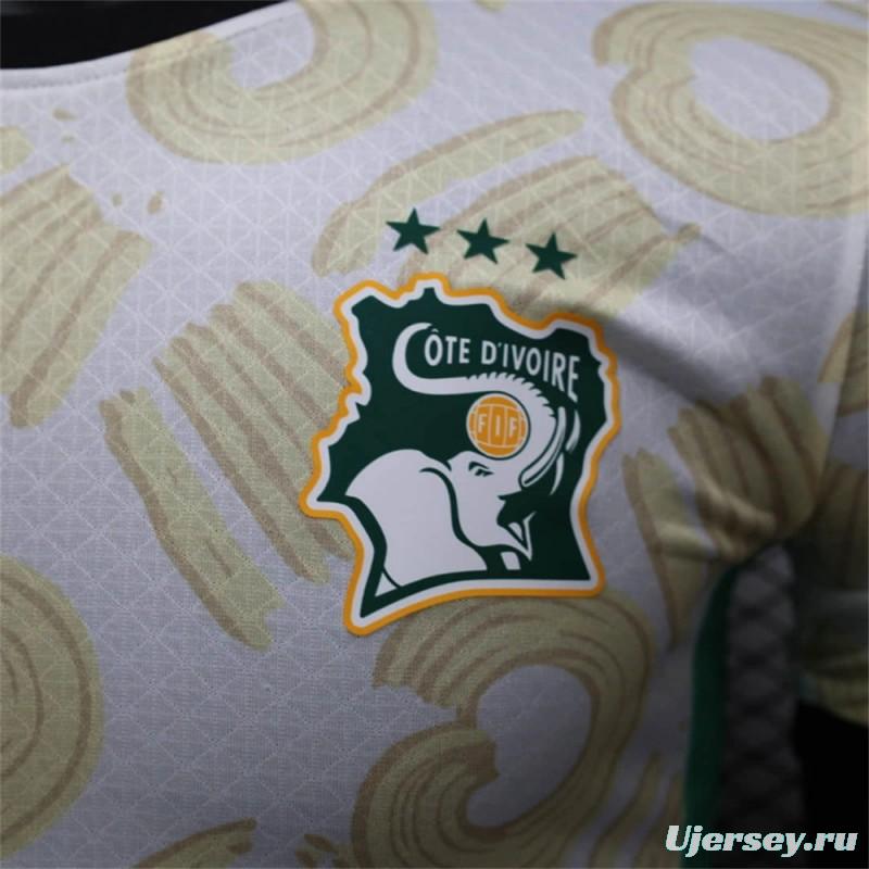 24/25 Player Version Ivory Coast Away Jersey
