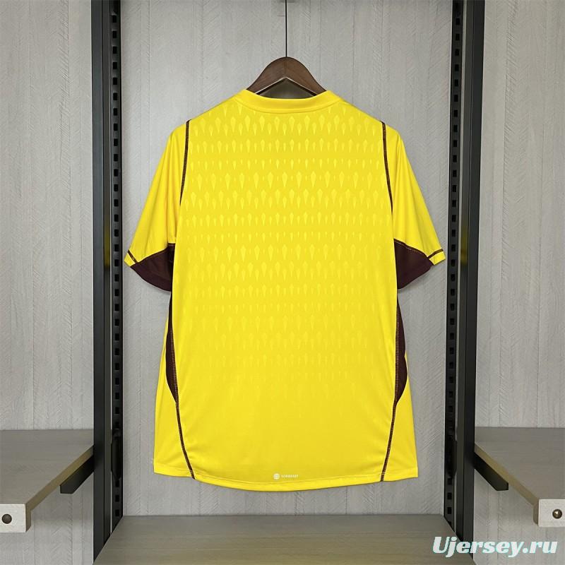 24/25 Flamengo Limited Edition Goalkeeper Yellow Jersey