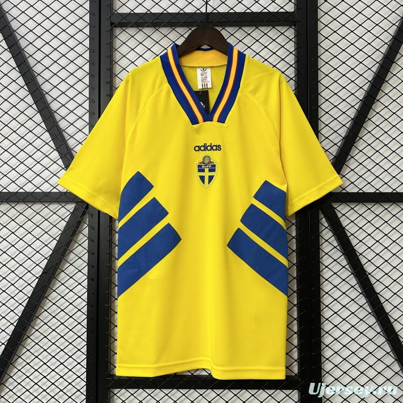 Retro 1994 Sweden Home Jersey