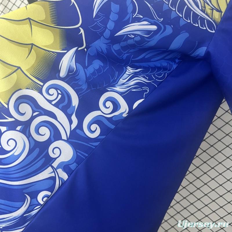 2024 Japan Blue Yellow Dragon Special Jersey