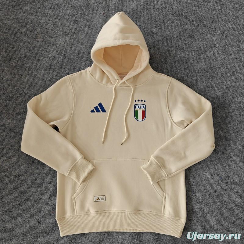 2024 Italy Navy/Red/Black/Beige/Grey Hoodie WIth Black Badge