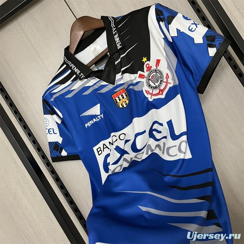 Retro 98/99 Corinthians Third Blue Jersey